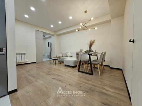 Estate Invest! Bloc Nou! Durlești, str. Ialoveni, 2 camere + living. Euroreparație!: 3