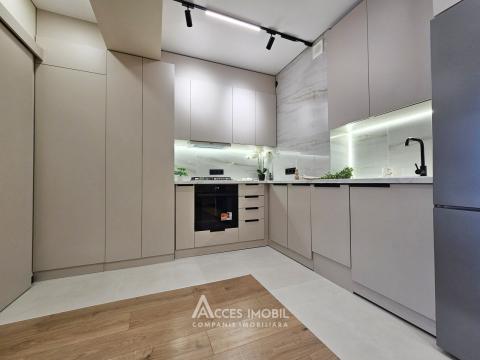 Estate Invest! Bloc Nou! Durlești, str. Ialoveni, 2 camere + living. Euroreparație!: 1