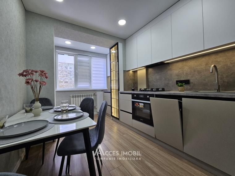 Botanica, bd. Cuza Vodă, 2 camere. De mijloc! Euroreparație!: 4