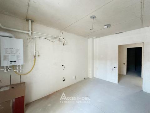 Astercon! Dumbrava, str. Durlești, 2 camere + living. Variantă albă!: 3