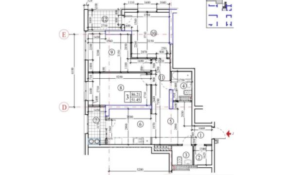 Bloc nou! Botanica, bd. Cuza Vodă, 3 camere! Varianta Albă!: 5