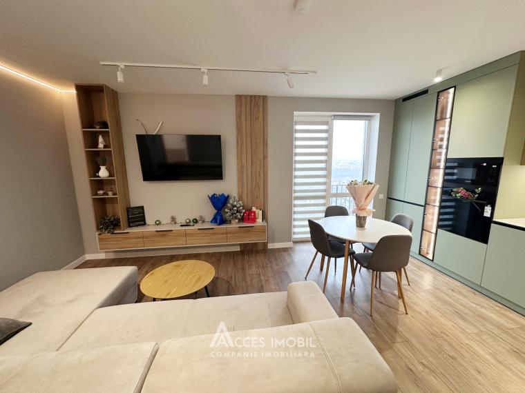 Bloc Nou! str. Livădarilor, Codru, 2 camere + living! Euroreparație! + Debara!: 0