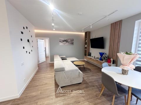 Bloc Nou! str. Livădarilor, Codru, 2 camere + living! Euroreparație! + Debara!: 2