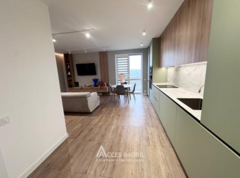 Bloc Nou! str. Livădarilor, Codru, 2 camere + living! Euroreparație! + Debara!: 4