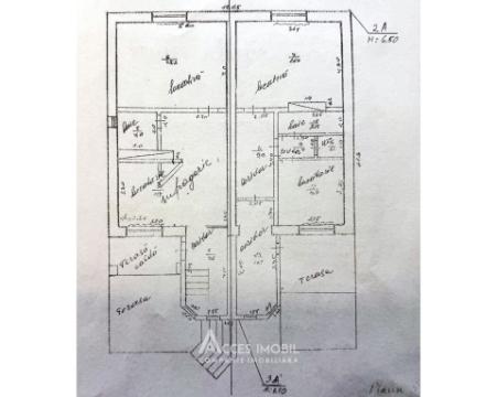 Duplex în 3 nivele! Cojușna, str. Chișinăului, 220m2 +  5 ari! Încălzire autonomă!: 16