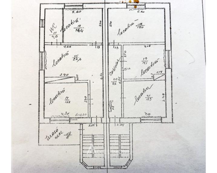 Duplex în 3 nivele! Cojușna, str. Chișinăului, 220m2 +  5 ari! Încălzire autonomă!: 17