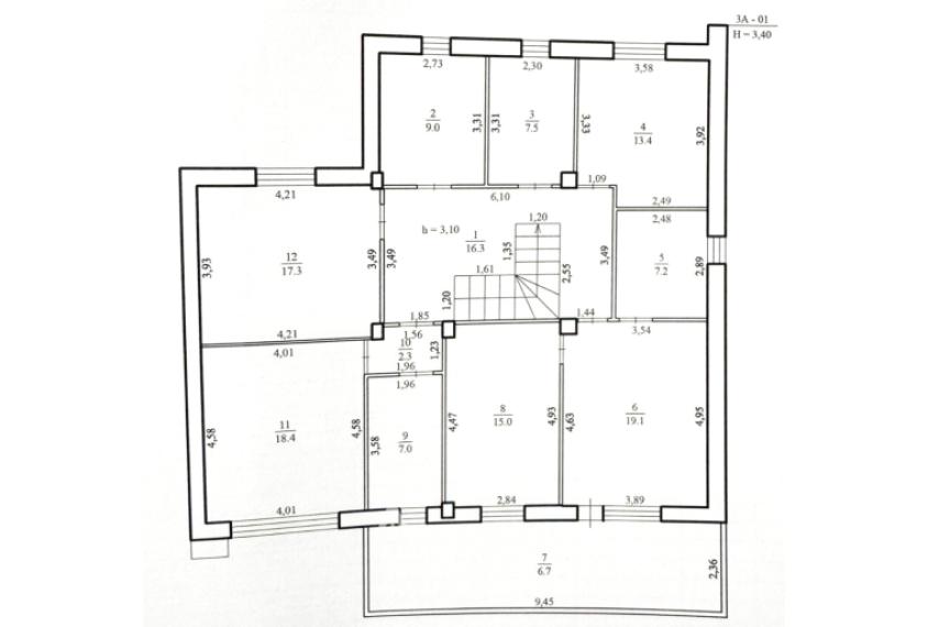 Casă în 2 niveluri! Ghidighici, str. Maria Drăgan, 220m2 + 6 ari. Varianta albă!: 5