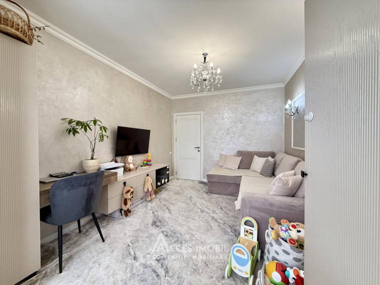 Bloc Nou de tip club! Râșcani, str. Andrei Doga/Pietrăriei, 2 camere. Euroreparație!: 3