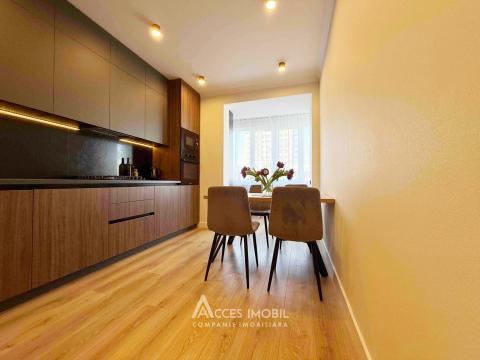 Chirie! Bloc Nou! str. Albișoara, Centru, 2 camere + living! Euroreparație!: 6