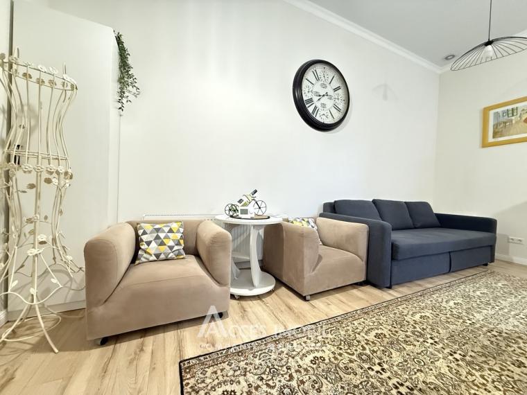 Apartament la sol! Centru, str. Mitropolit Dosoftei, 1 cameră + living. Euroreparație!: 3