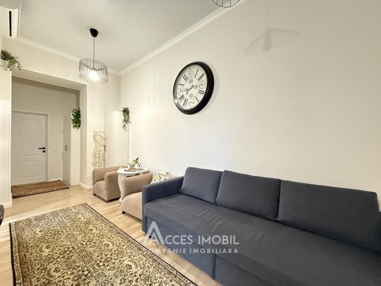 Apartament la sol! Centru, str. Mitropolit Dosoftei, 1 cameră + living. Euroreparație!: 4