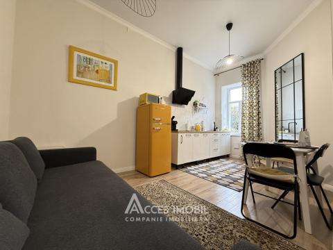 Apartament la sol! Centru, str. Mitropolit Dosoftei, 1 cameră + living. Euroreparație!: 7