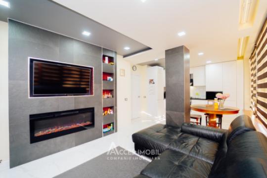 Bloc Nou! Ialoveni, str. Alexandru cel Bun, 2 camere + living. Euroreparație! + Debara!: 2