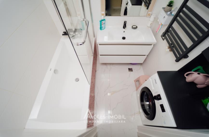 Bloc Nou! Ialoveni, str. Alexandru cel Bun, 2 camere + living. Euroreparație! + Debara!: 15