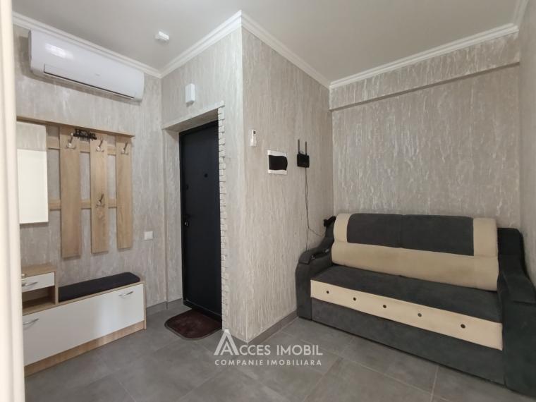 Chirie! Bloc Nou! str. Ghica Vodă, Botanica, 1 cameră + living. Euroreparație!: 8