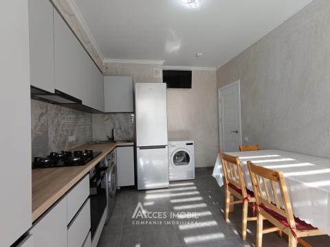 Chirie! Bloc Nou! str. Ghica Vodă, Botanica, 1 cameră + living. Euroreparație!: 4