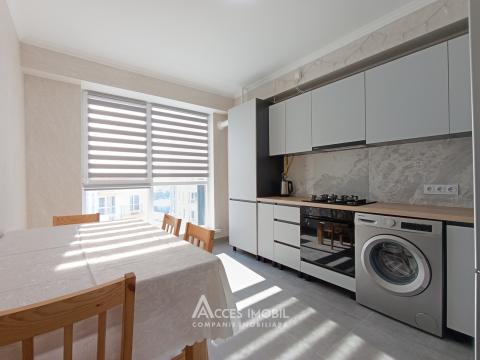 Chirie! Bloc Nou! str. Ghica Vodă, Botanica, 1 cameră + living. Euroreparație!: 5