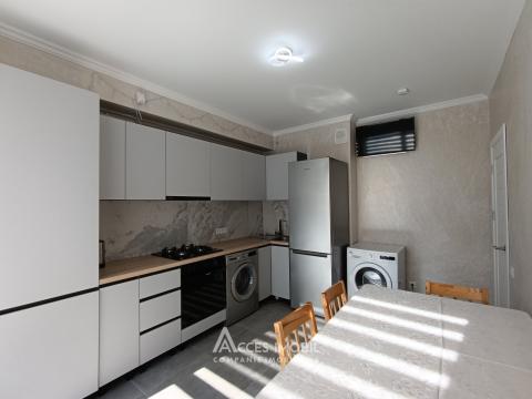 Chirie! Bloc Nou! str. Ghica Vodă, Botanica, 1 cameră + living. Euroreparație!: 6