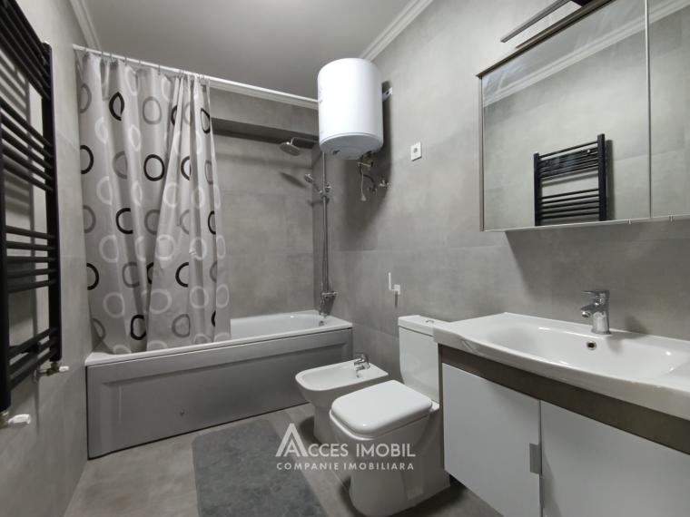 Chirie! Bloc Nou! str. Ghica Vodă, Botanica, 1 cameră + living. Euroreparație!: 9