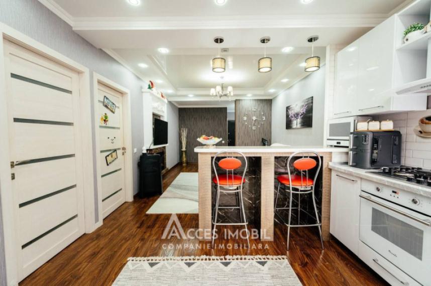 Bloc Nou! Durlești, str. Ștefan Vodă, 2 camere + living. Autonomă!: 2