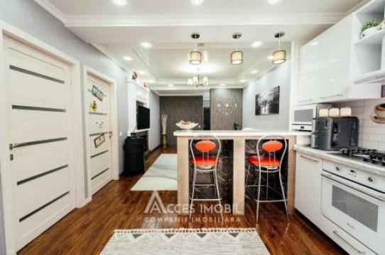 Bloc Nou! Durlești, str. Ștefan Vodă, 2 camere + living. Autonomă!: 2