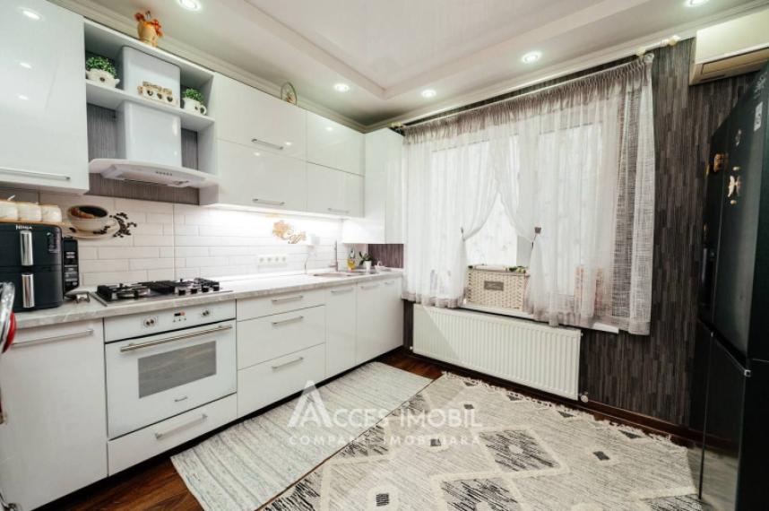 Bloc Nou! Durlești, str. Ștefan Vodă, 2 camere + living. Autonomă!: 4