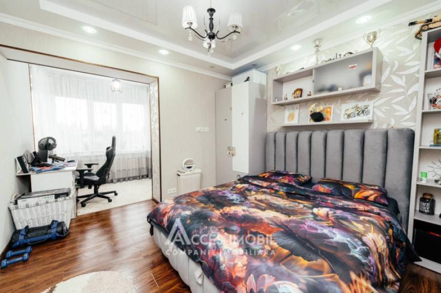 Bloc Nou! Durlești, str. Ștefan Vodă, 2 camere + living. Autonomă!: 5