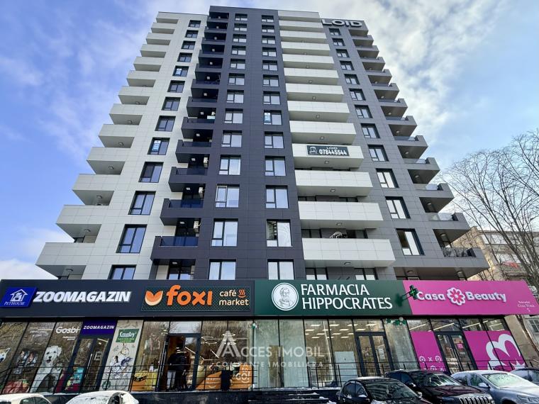 Bloc nou! Botanica, bd. Cuza Vodă, 3 camere + living! Varianta Albă!: 0