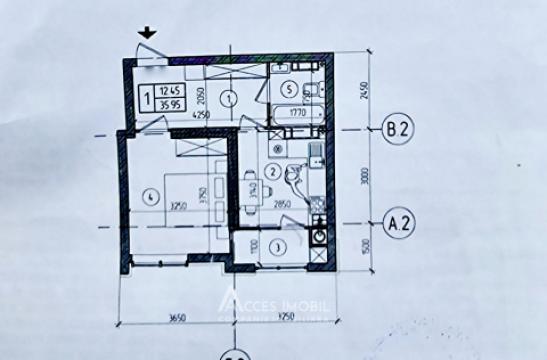 SkyHouse! Botanica, str. Băcioii Noi, 1 cameră! Euroreparație!: 7