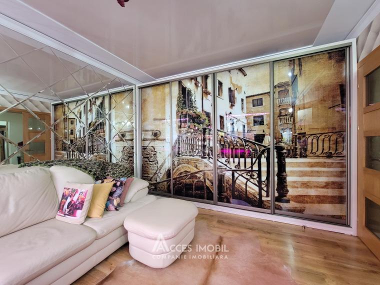 Botanica, str. Nicolae Titulescu, 4 camere + living! Euroreparație!: 4