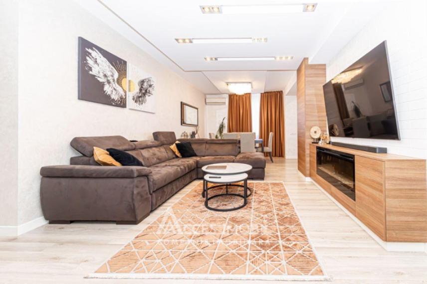 New Block! Centru, Lev Tolstoi street, 2 rooms + living! Euro repair!: 0