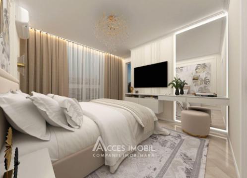 Bloc nou! Botanica, bd. Cuza Vodă, 3 camere + living! Varianta Albă!: 23