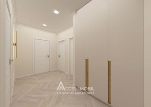 Bloc nou! Botanica, bd. Cuza Vodă, 3 camere + living! Varianta Albă!: 30