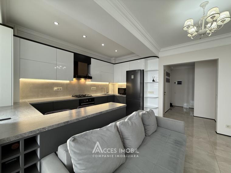 Kirsan! Centru, str. Gheorghe Asachi, 2 camere + living! Euroreparație!: 6