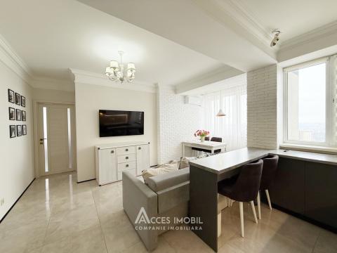 Kirsan! Centru, str. Gheorghe Asachi, 2 camere + living! Euroreparație!: 8