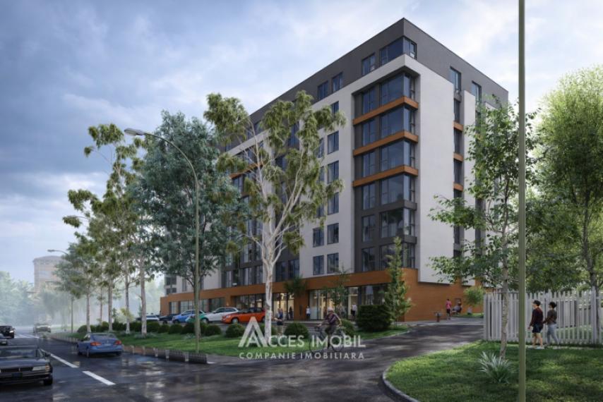 Bloc Nou! str. Calea Basarabiei, Cricova, 2 camere + living! Varianta albă!: 0