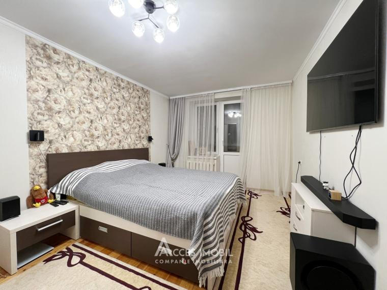 Buiucani, str. Vasile Lupu, 2 camere + living. Euroreparație!: 4