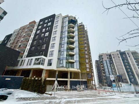Bloc Nou! Durlești, str. Cartușa, 3 camere + living. Variantă albă!: 1