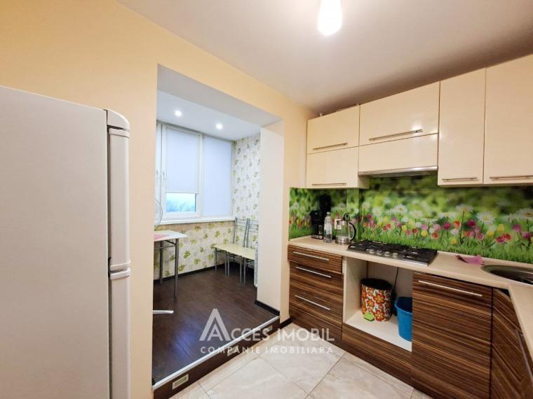 Râșcani, str. Miron Costin, 2 camere. De mijloc! Euroreparație!: 4