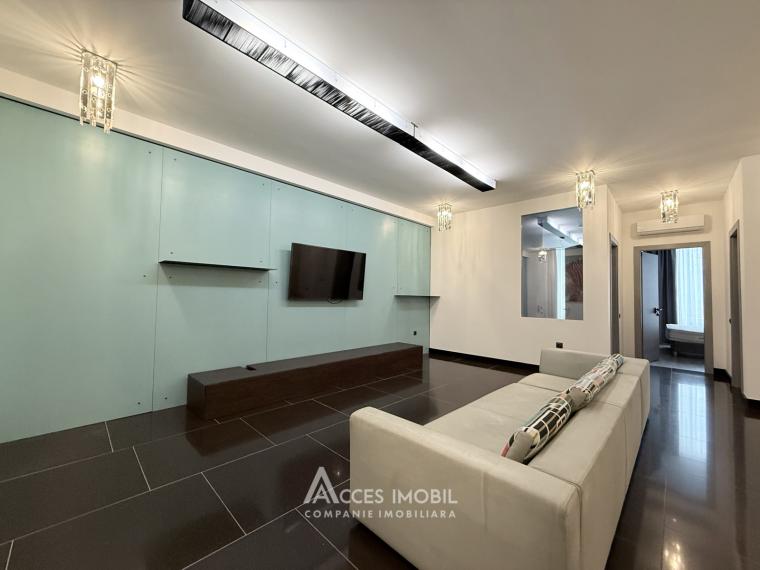 Chirie! Bloc Nou! Râșcani, str. Zimbrului, 2 camere + living. Reparație premium!: 2