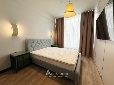 Chirie! Bloc Nou! Râșcani, str. Zimbrului, 2 camere + living. Reparație premium!: 9