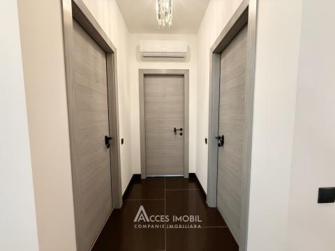 Chirie! Bloc Nou! Râșcani, str. Zimbrului, 2 camere + living. Reparație premium!: 12