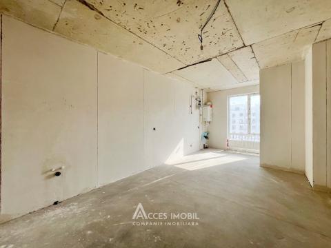 Inamstro! str. Ioana Radu, Buiucani, 2 camere + living. Variantă albă!: 3