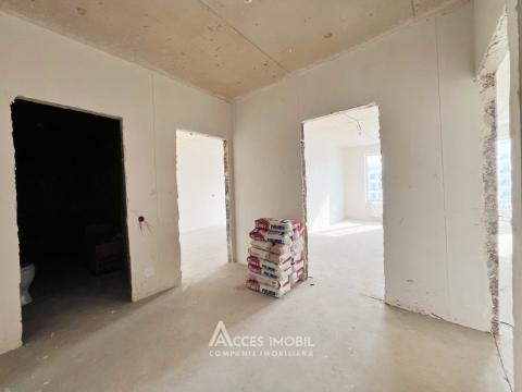 Inamstro! str. Ioana Radu, Buiucani, 2 camere + living. Variantă albă!: 5