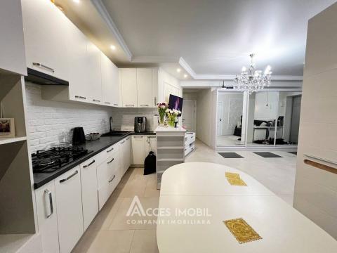 Horus! Rascani, Florilor street, 2 rooms + living. Euro Repair!: 4