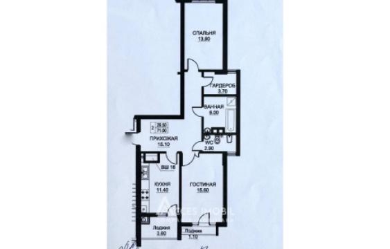 Exfactor! Ciocana, N. Milescu Spataru street, Ciocana, 2 rooms + living. White version!: 1