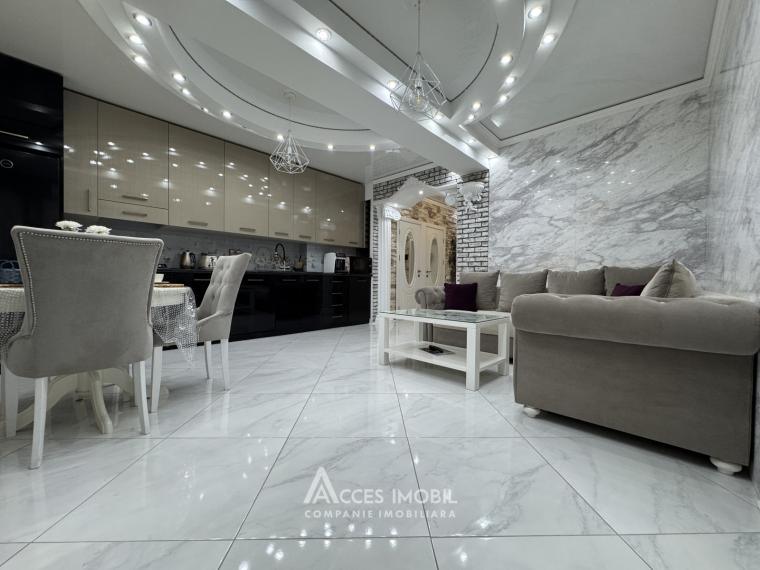 Chirie! Bloc Nou! bd. Grigore Vieru, Centru, 3 camere + living! Reparație Premium!: 9