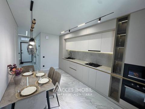 New Block! Durlești, Regina Elizabeta Street, 1 rooms + living room. Eurorepair!: 3