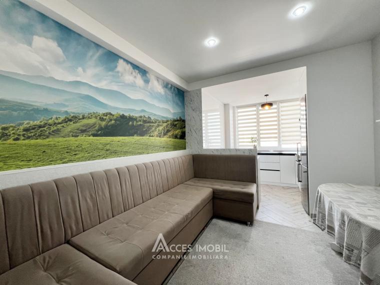 New Block! Cartusa street, Durlesti, 2 rooms + living. Euro Repair!: 2