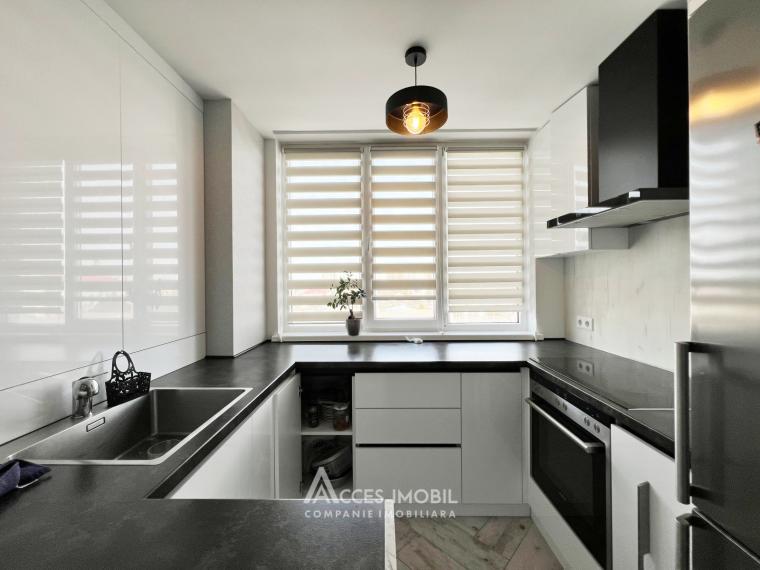 New Block! Cartusa street, Durlesti, 2 rooms + living. Euro Repair!: 3